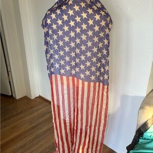 American Flag Pattern Scarf